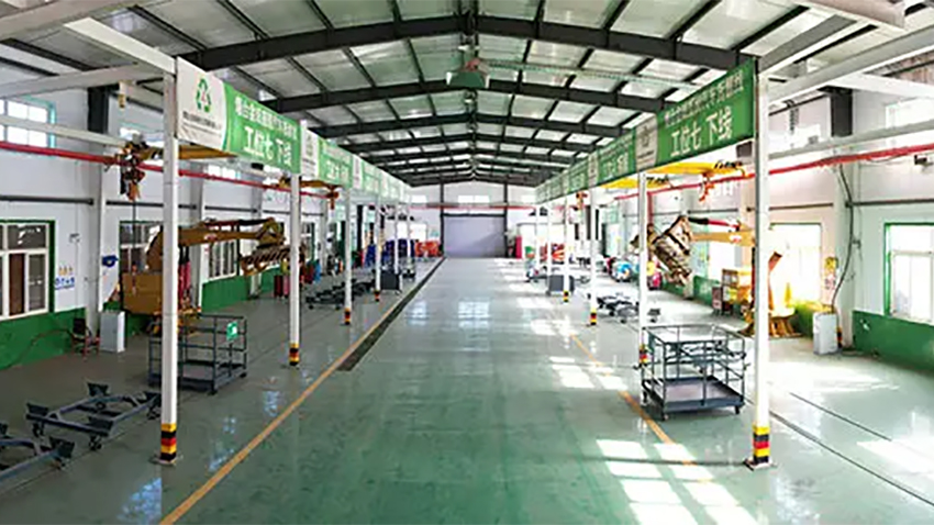 Shandong Penglai Scrap Car Dismantling Line